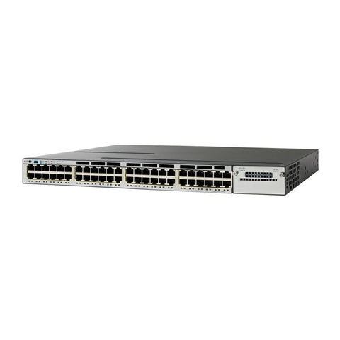 Cisco Catalyst WS-C3750X-48P-S PoE Network Switch